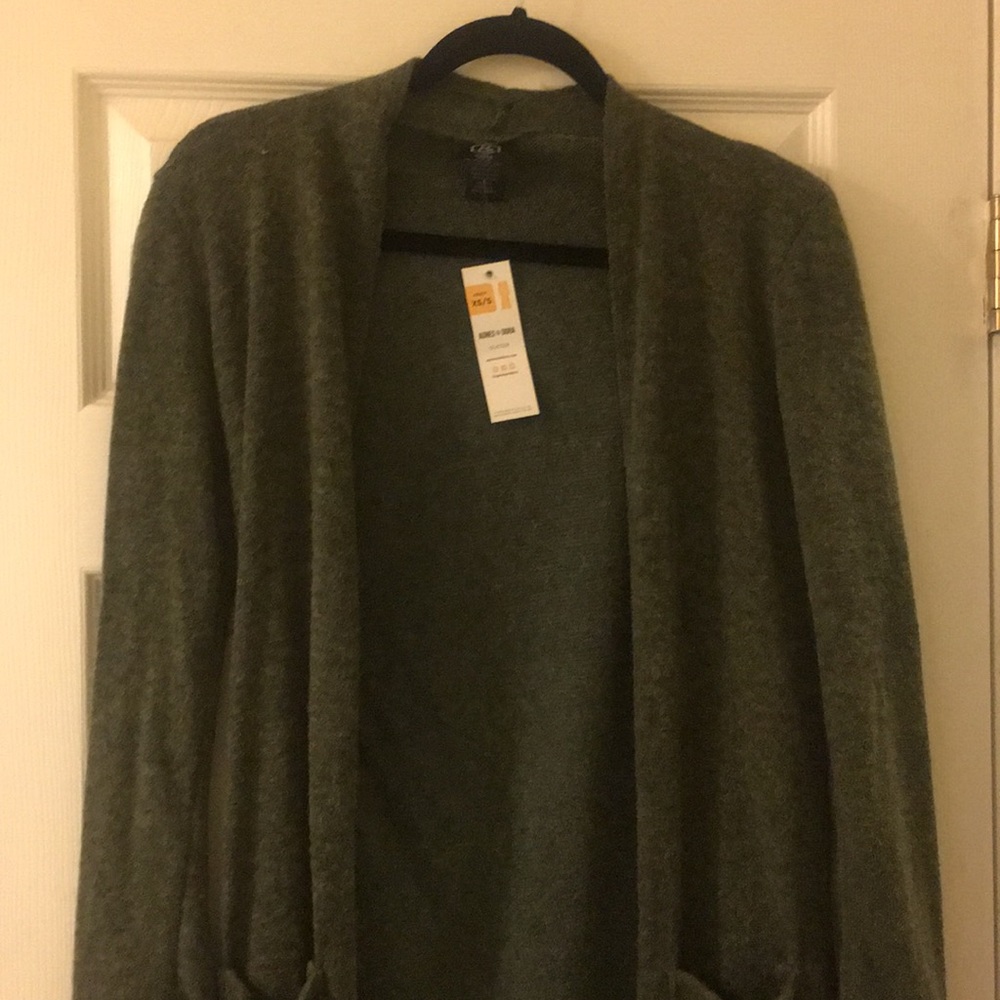 New sweater duster